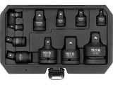 YATO YT-10646 Gépi dugókulcs adapter készlet 11 részes