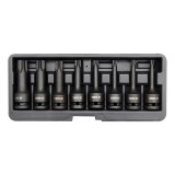 YATO YT-1065 Gépi hosszú bit dugókulcs készlet 8 részes Torx 1/2" T30-T80 CrMo