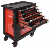 YATO YT-55290 Szerszámkocsi szerszámkészlettel 211db-os kivitel