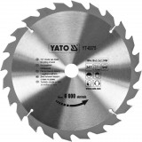 YATO YT-6075 Körfűrésztárcsa (fa) 300x30x2,4mm T24