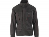 YATO YT-80142 BASALT munkavédelmi kabát fekete-piros L (80142)