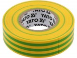 YATO YT-81655 Szigetelőszalag zöld-sárga 19mmx0.13mm 20m