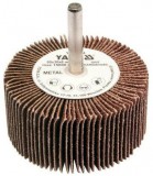 YATO YT-83363 Csapos lamellás, legyező csiszoló P80 60x30x6 mm