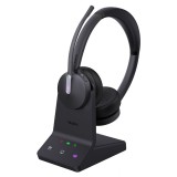 Yealink WH64 DECT Hybrid Wireless Dual Headset Teams (1208674)