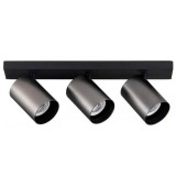 Yeelight Smart Spotlight Color Black 3x - Háromizzós RGB LED mennyezeti okosizzós fekete szpotlámpa szett (YLDDL-0085-B)