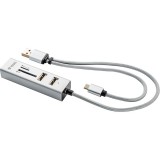Yenkee USB OTG COMBO HUB+kártyaolvasó (YHC 102SR) (YHC 102SR) - USB Elosztó
