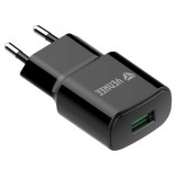 Yenkee YAC 2023BK hálózati USB töltő Quick Charge 3.0 fekete