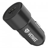 Yenkee YAC 2035 USB-C autós töltő fekete (YAC 2035) - Autós Töltők