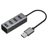 Yenkee YHB 4300 USB 3.0 HUB (4 port) Szürke (YHB 4300)