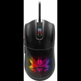 Yenkee YMS 3010 Prisma Vezetékes Gaming Egér - Fekete (YMS 3010 PRISMA)