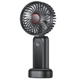 Yesido YF10 USB-C Portable Fan hordozható akkumulátoros usb-c ventilátor - fekete (black)