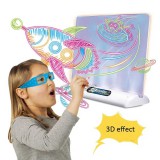 Yi MA Toys Magic Draw 3D világító rajztábla - Űr sablon