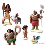 Yiwu Qigiang Toys Co. Ltd. 6 db-os Vaiana Moana jellegű figura szett