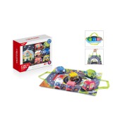 Yixing Toys Puha kisautók szett, 6 darabos