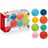Yixing Toys Szenzoros tapintásfejlesztő labdák - 8 db-os szett