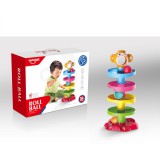 Yixing Toys Színes, spirálos labdapálya