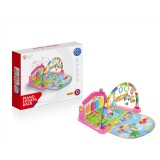 Yixing Toys Színes zongorás játszószőnyeg fénnyel és hanggal - rózsaszín