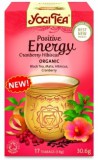 Yogi Bio fűszeres tea, Pozitív energia áfonyával és hibiszkusszal 17 filter 30 g