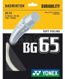 Yonex bg-65 tollasütő húr, 200 m sc-1517