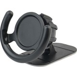 YOOUP Akasztós öntapadós uni autós telefontartó fekete