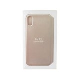 YOOUP ANT iPhone X Notesz Bőrtok Bézs