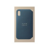 YOOUP ANT iPhone XR Notesz Bőrtok Kék