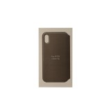 YOOUP ANT iPhone XS Notesz Bőrtok Grafit