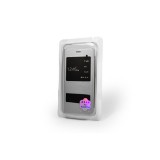 YOOUP Clear View Huawei P10 Lite oldalra nyíló tok HCF züst