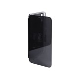 YOOUP Clear view Samsung Galaxy A7 (2018) A750 oldalra nyíló tok fekete