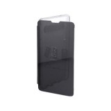 YOOUP Clear view Samsung Galaxy S10 G973F oldalra nyíló tok ezüst