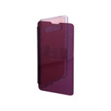 YOOUP Clear view Samsung Galaxy S10 Plus G975F oldalra nyíló tok rose gold