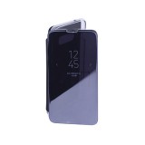 YOOUP Clear view Samsung Galaxy S10E G970F oldalra nyíló tok fekete