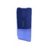 YOOUP Clear view Samsung Galaxy S20 Ultra G988F oldalra nyíló tok kék