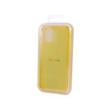 YOOUP Fényes TPU Szélű Plexi Tok iPhone 11 Pro Max Sárga