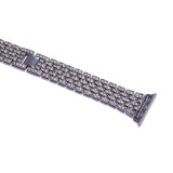 YOOUP Köves fémszíj Apple Watch 42 mm/Watch 4 44 mm szürke