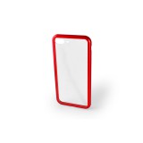 YOOUP Luxury iPhone 7 Plus/8 Plus Mágneses Abszorpciós Tok Piros-Clear