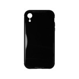 YOOUP Mágneses abszorpciós átlátszó tok iPhone XR Luxury fekete kerettel