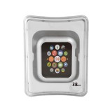 YOOUP Mágneses abszorpciós tok Apple Watch 38 mm Luxury ezüst