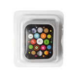 YOOUP Matt szilikon óratok Apple Watch 4 44 mm világos szürke