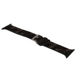 YOOUP Military barna mintás óraszíj Apple Watch 42 mm/Watch 4 44 mm