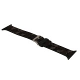 YOOUP Mintás óraszíj Apple Watch 38/Watch 4 40 mm military barna