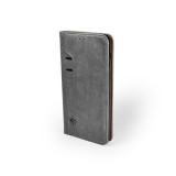 YOOUP Smart Magnetic oldalra nyíló mágneses bőrtok Samsung Galaxy A8 Plus (2018) A530 grafit