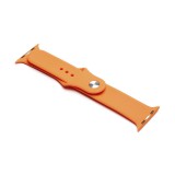 YOOUP Szilikon óraszíj Apple Watch 38 mm/Watch 4 40 mm narancs