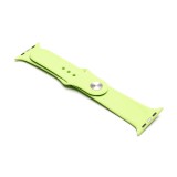 YOOUP Szilikon óraszíj Apple Watch 38 mm/Watch 4 40 mm világoszöld