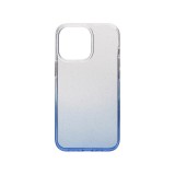 YOOUP Színátmenetes csillogós TPU telefontok iPhone 13 Pro kék