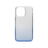YOOUP Színátmenetes csillogós TPU telefontok iPhone 13 Pro Max kék