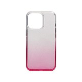 YOOUP Színátmenetes csillogós TPU telefontok iPhone 13 Pro Max pink