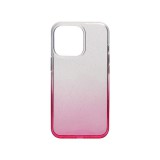 YOOUP Színátmenetes csillogós TPU telefontok iPhone 13 Pro Max pink