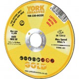 York 180X1.6X22.23MM AS46 INOX BF VÁGÓKORONG