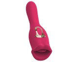 You2Toys - 2in1 nyelves vibrátor (pink)